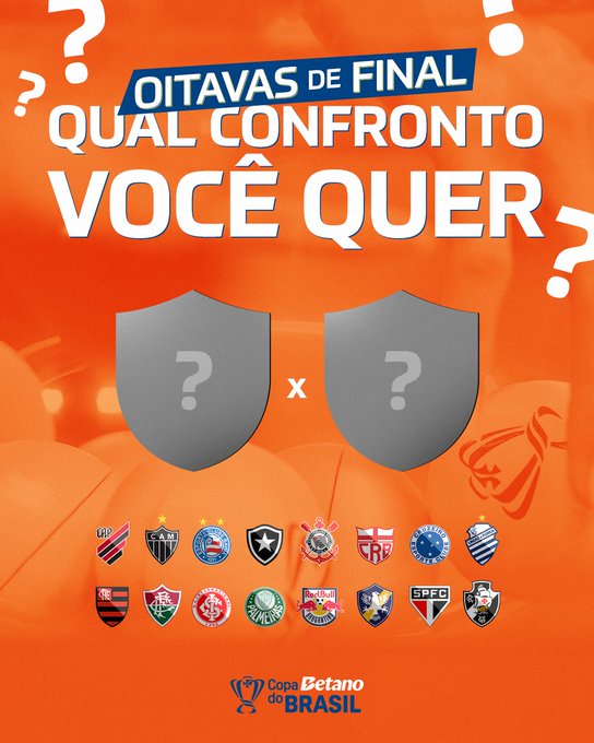 sorteio oitavas copa do brasil 2025