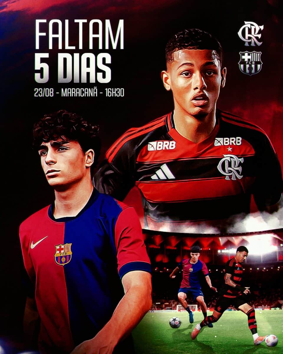 Saiba onde assistir Flamengo x Barcelona | Mundial Sub 20 2 Saiba onde assistir Flamengo x Barcelona Mundial Sub 20
