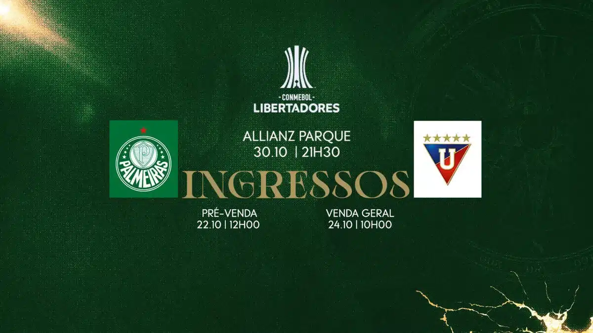 Ingressos Palmeiras x LDU Preços e Onde Comprar Semifinal da Libertadores 2025 (2)