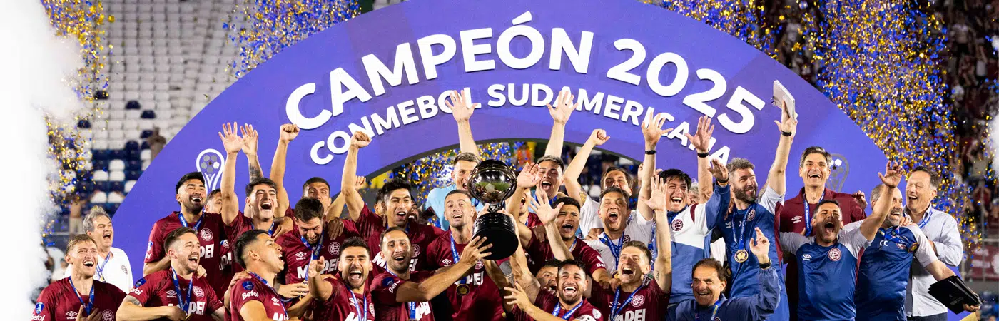 Lanús campeão da Sul-Americana 2025