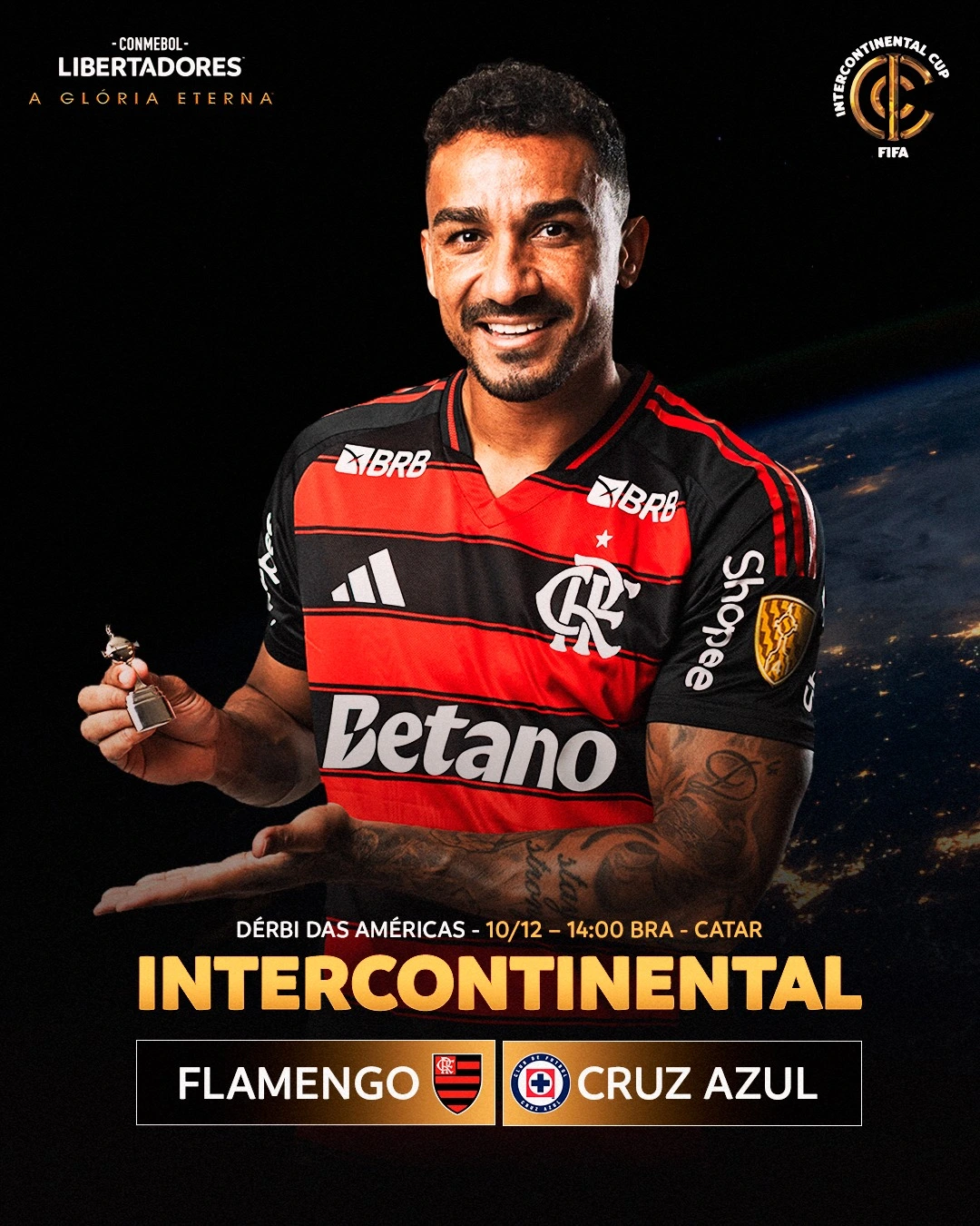 Flamengo x Cruz Azul onde assistir online grátis no celular (1)