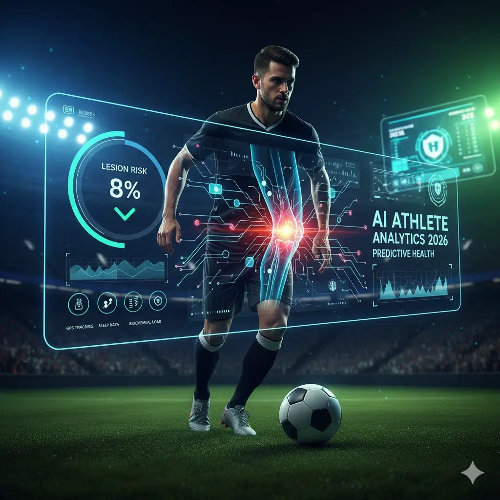 IA e Análise Preditiva de Lesões no Futebol 2026 O Fim das Baixas Médicas