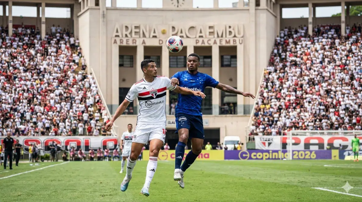 São Paulo x Cruzeiro na Final da Copinha 2026