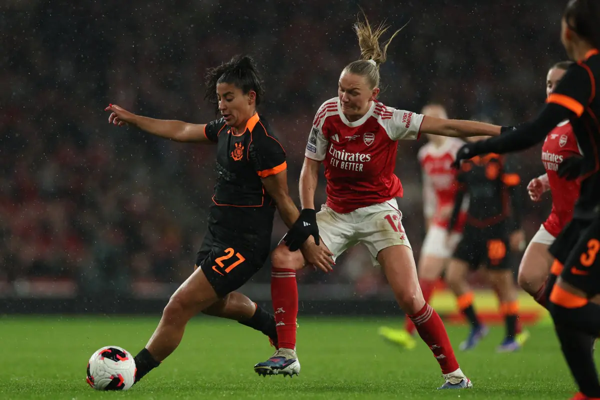 Gols de Arsenal x Corinthians Feminino Mundial 2026 hoje