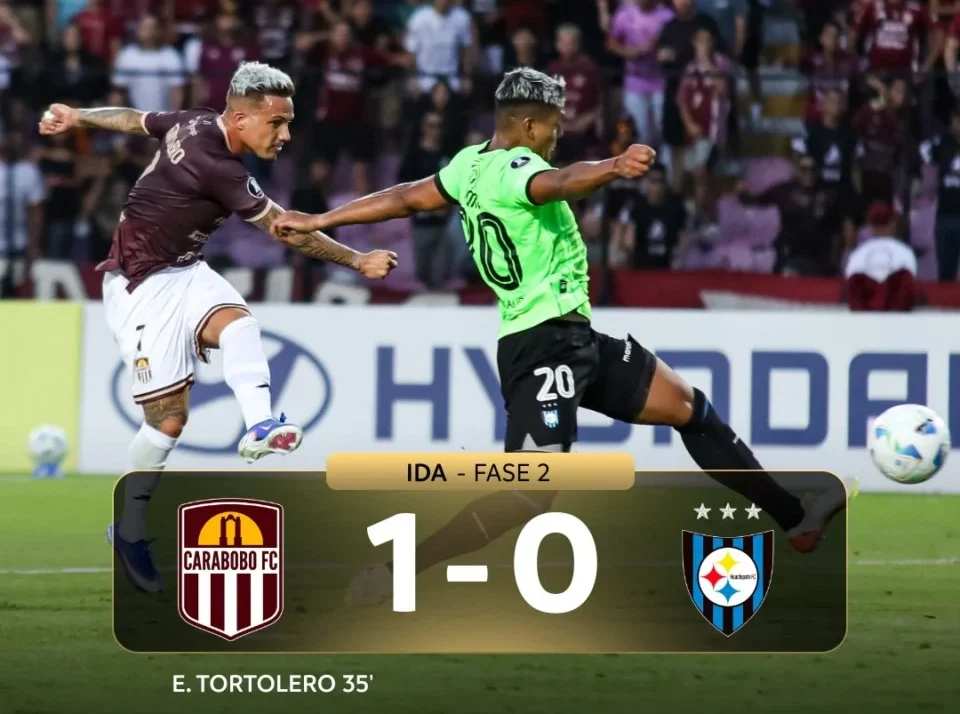 Carabobo vence Huachipato com gol de Tortolero e abre vantagem na Libertadores; veja melhores momentos 1 carabobo x huachipato libertadores 2026
