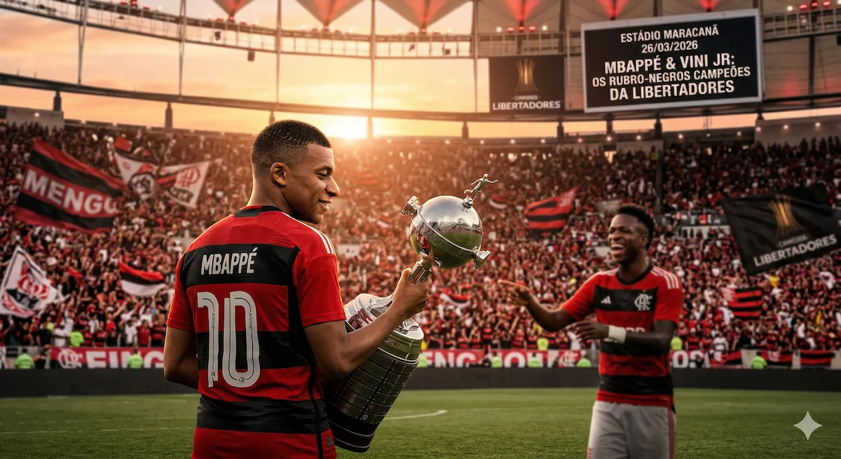 Mbappé no Flamengo O que o craque falou sobre jogar a Libertadores (2)