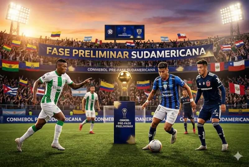 Onde assistir a Fase Preliminar da Sul-Americana 2026