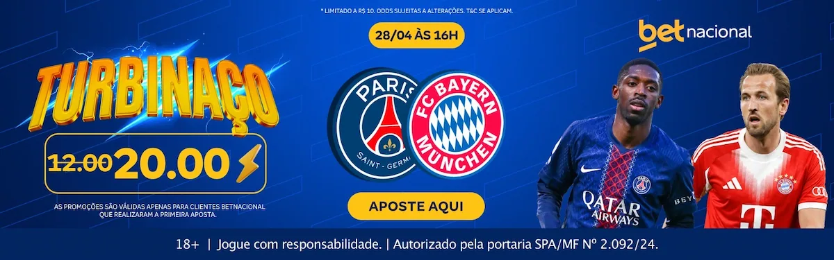 turbinaço da Champions Betnacional palpites