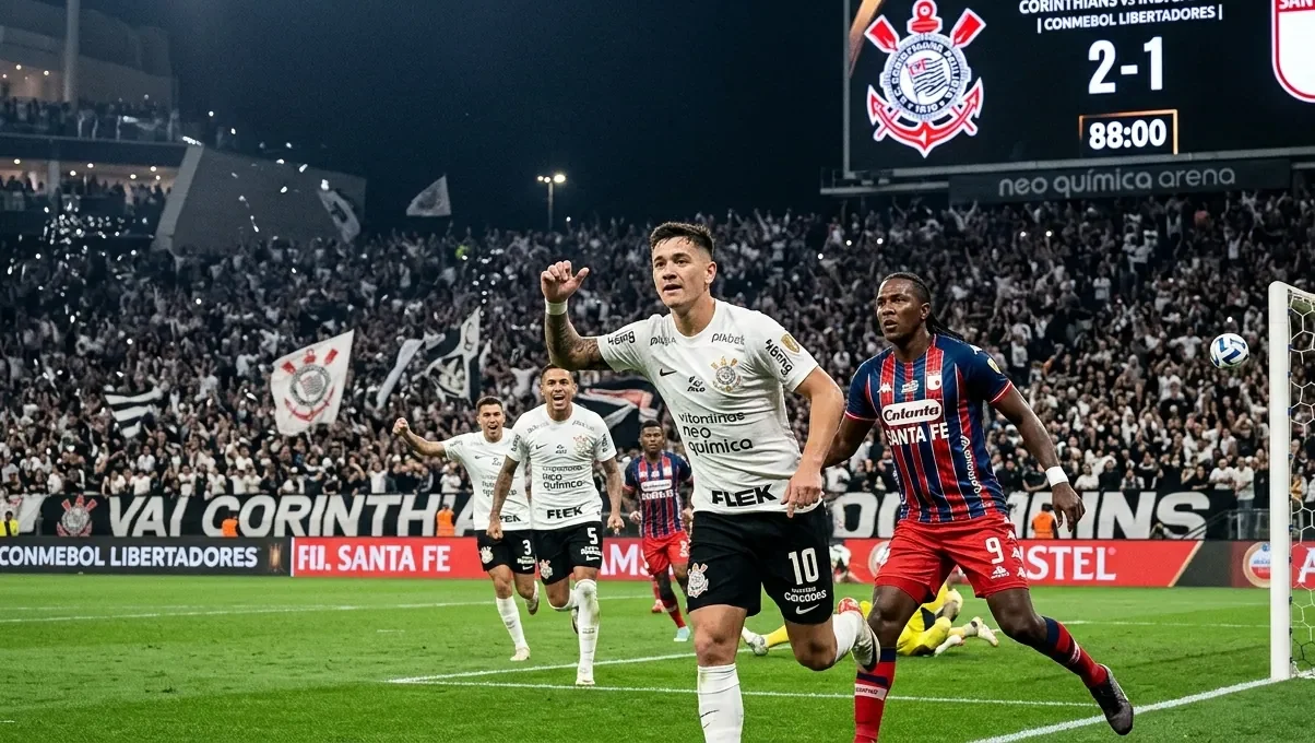 AO VIVO Corinthians x Independiente Santa Fe Onde Assistir Libertadores 2026