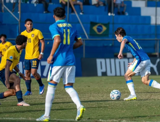 Equador x Brasil Sul-Americano Sub-17