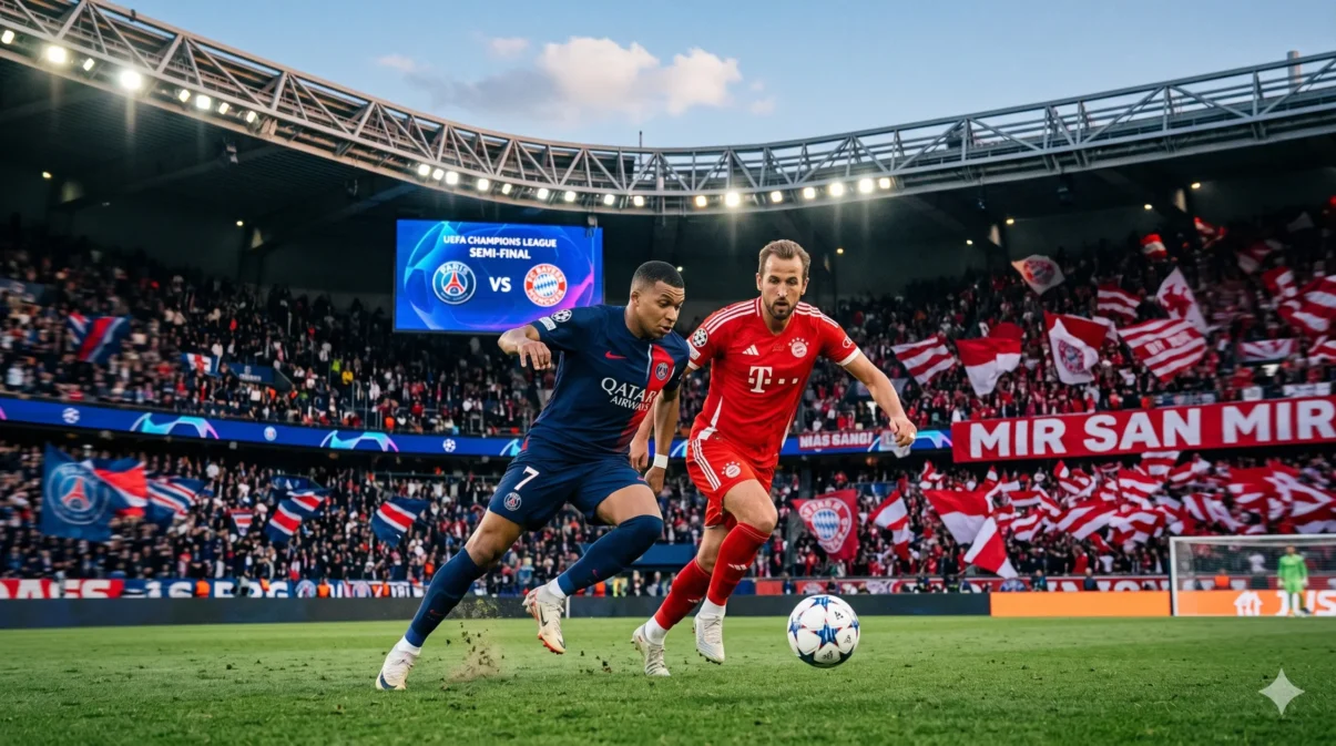Onde assistir PSG x Bayern ao vivo grátis Champions League (1)