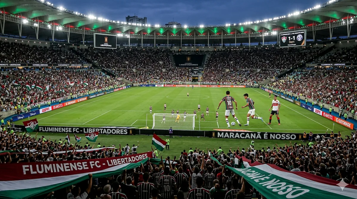 ao vivo fluminense x independiente rivadavia onde assistir libertadores 2026