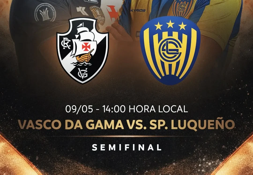 AO VIVO Vasco x Sportivo Luqueño Semifinal Libertadores Futebol de Areia 2026 (1)
