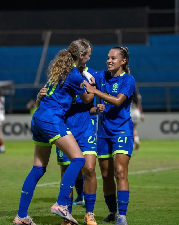 Brasil x Peru Sul Americano Feminino Sub 17