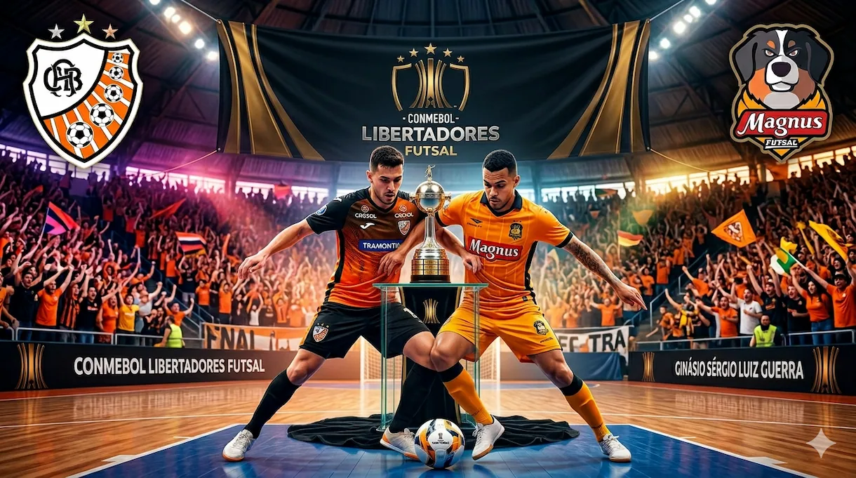 Onde Assistir ACBF Carlos Barbosa x Magnus Sorocaba Horário e Escalações da Final da Libertadores Futsal 2026 2