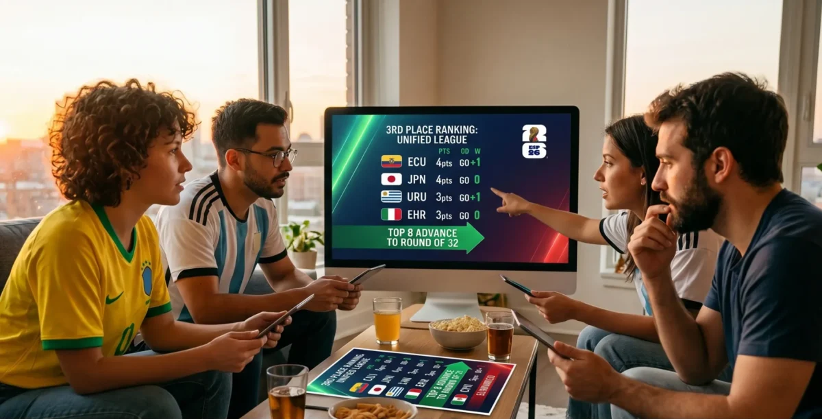 Como funciona a classificação dos terceiros colocados na Copa do Mundo 2026