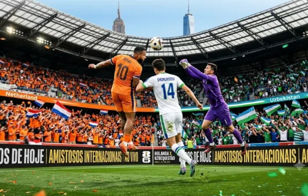 Holanda x Uzbequistão Ao Vivo: Onde Assistir, Horário, Escalações e Último Teste antes da Copa 2026 2 Holanda x Uzbequistão Ao Vivo Onde Assistir Horário Escalações e Último Teste antes da Copa 2026 1
