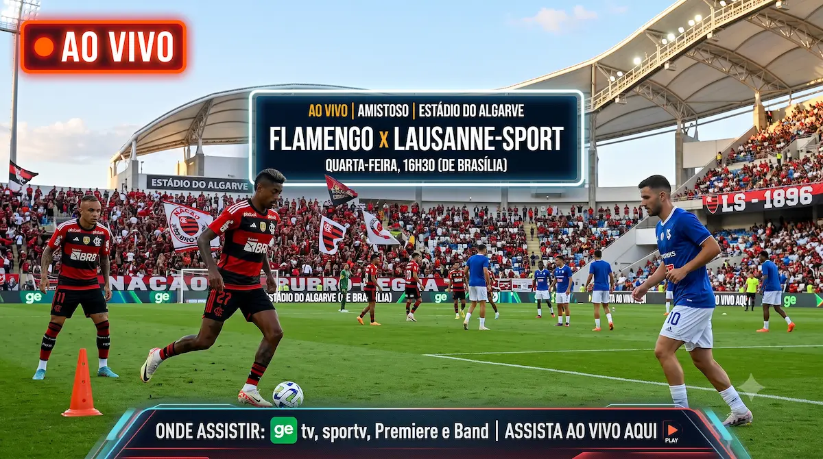 AO VIVO Flamengo x Lausanne Sport Onde Assistir